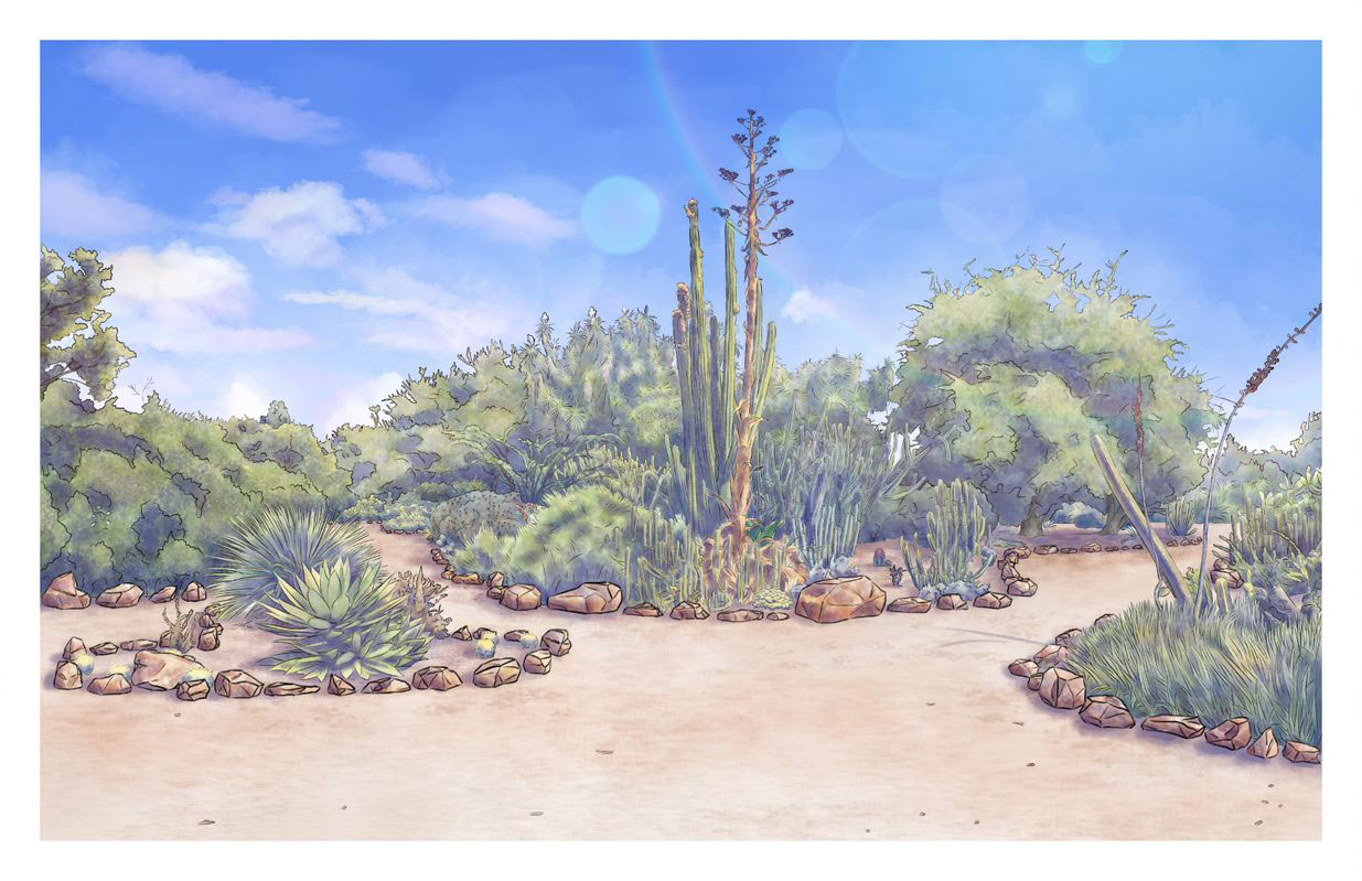 Fullerton Arboretum Desert Collection Enhancement
