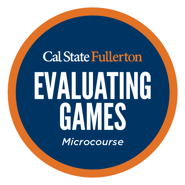 Evaluating Games For Teaching and Workplace Learning Digital Badge - GBL
