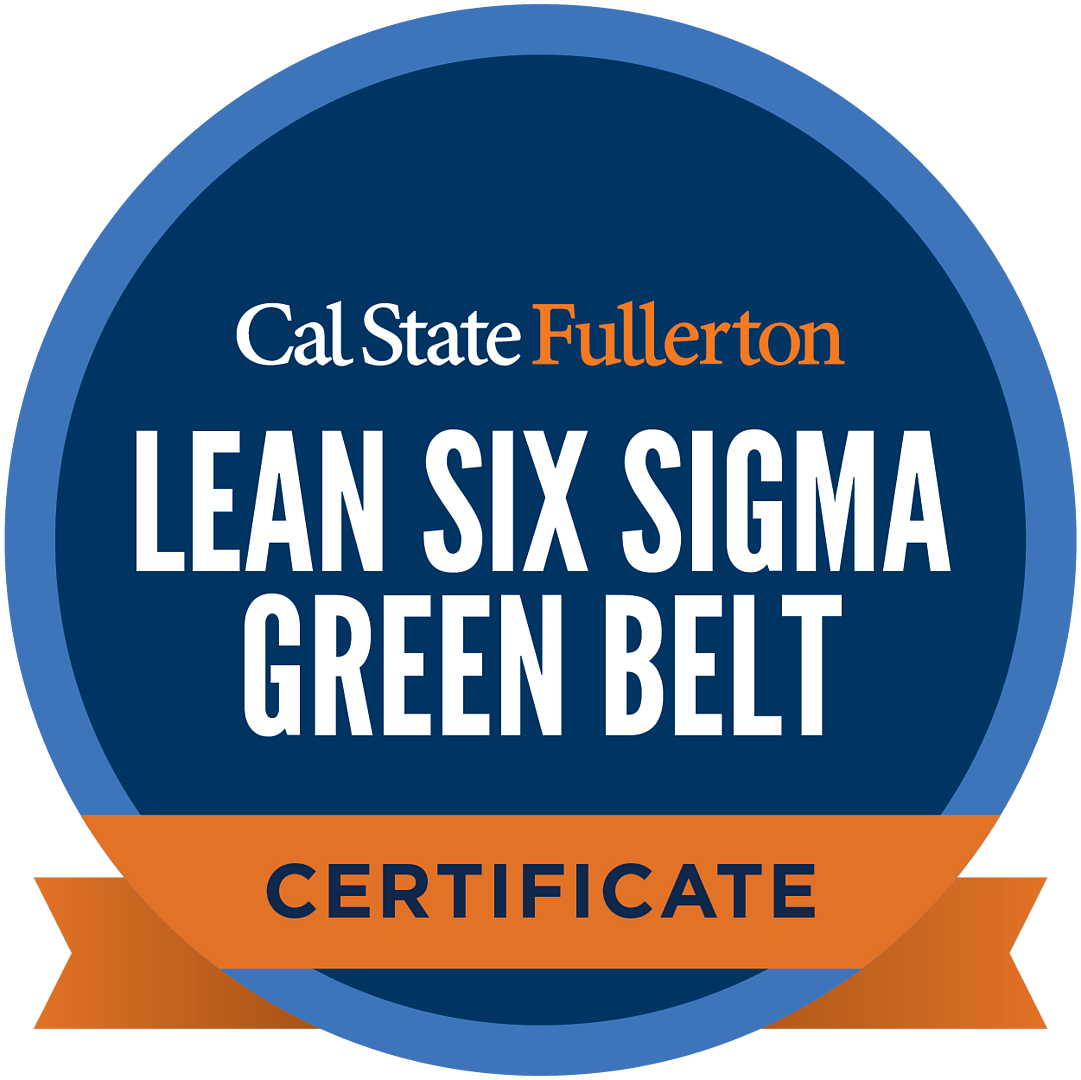 Lean Six Sigma Green Belt Digital Badge
