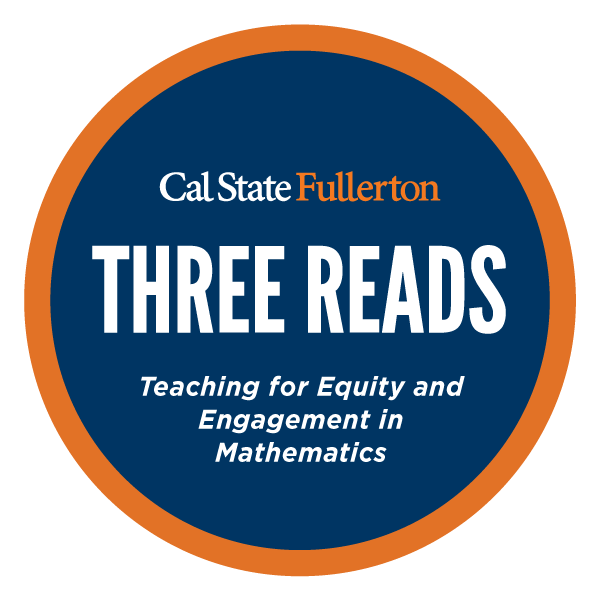 Digital Badge - Teaching for Equity and Engagement in Mathematics: Three Reads