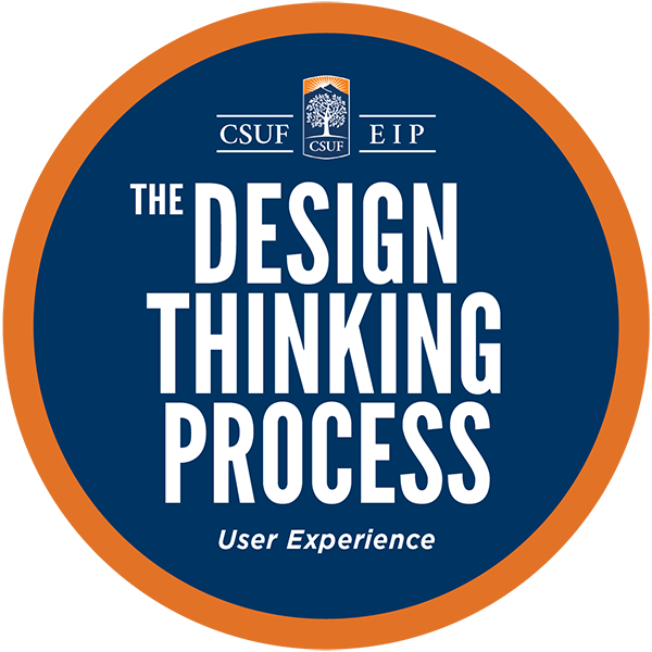User Experience Program Digital Badge - The Design Thinking Process