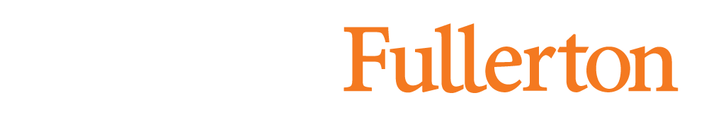 Cal State Fullerton text logo