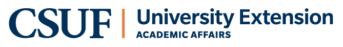 Cal State Fullerton University Extension Logo