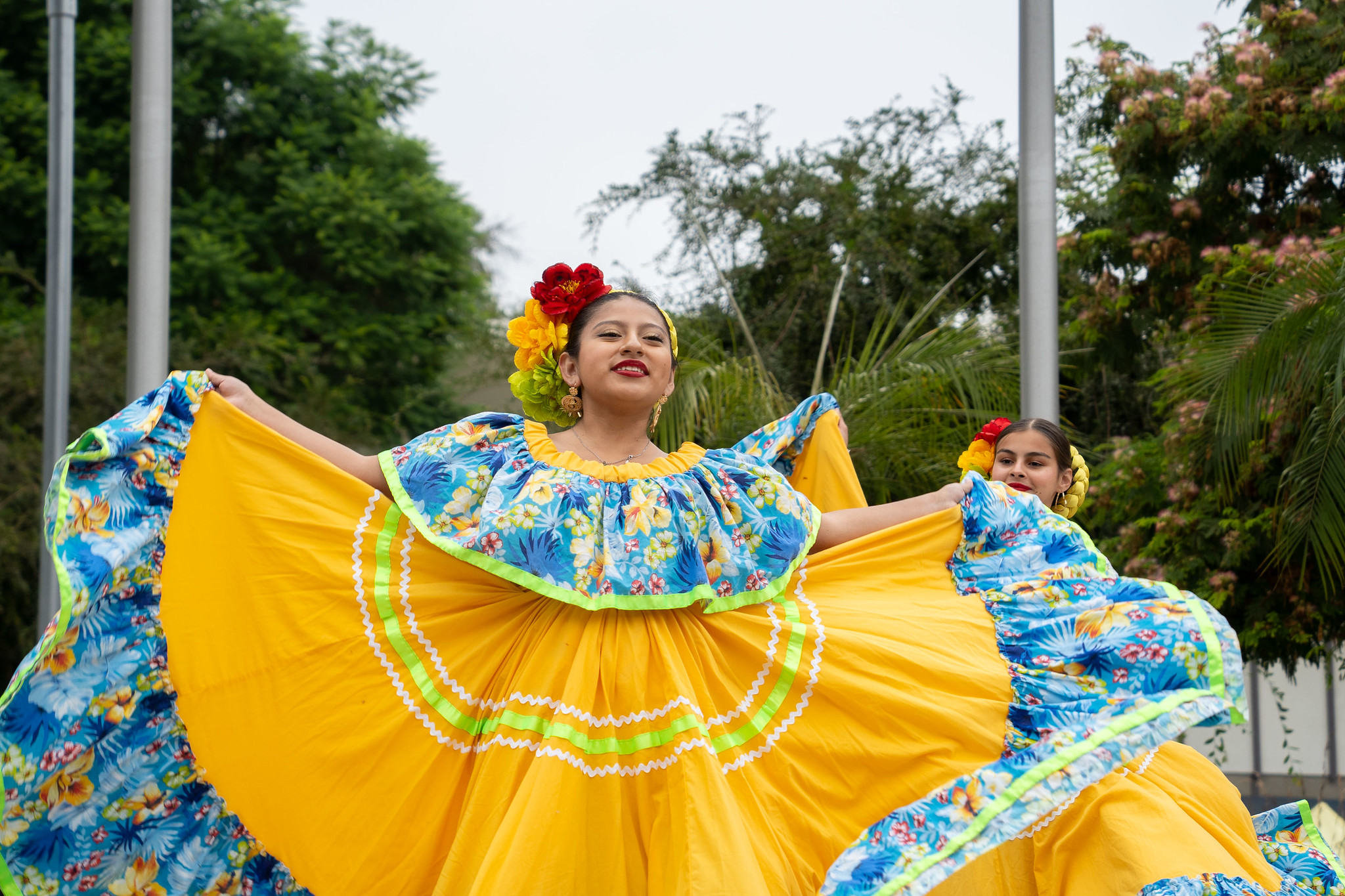International Education Week outdoor event