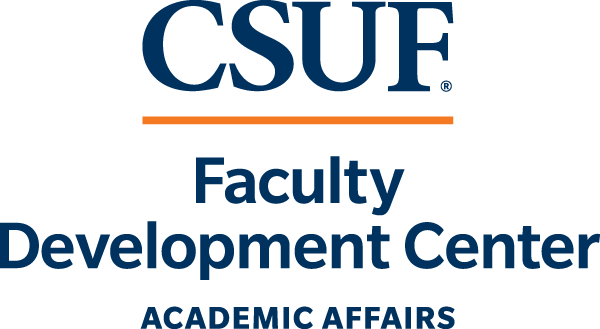 Logo for CSUF Faculty Development Center